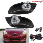 Set of 2 Clear Lens Fog Lights for Toyota Yaris (2006–2011)