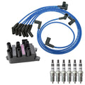 Set of 6 Hitachi Ignition Coils & NGK Iridium Spark Plugs for Mustang V6