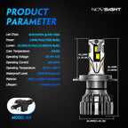 H4 LED Headlight Bulbs Conversion Kit 140W 30000LM 6500K for
