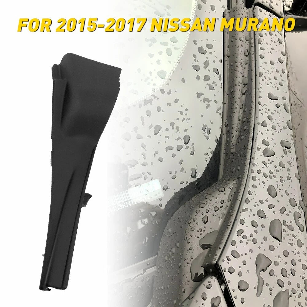 Front Left Windshield Wiper Cowl Extension Trim for Nissan Murano (2015–2017)