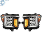 Full LED Headlight Set for GMC Sierra 2500/3500 HD (2020–2023)