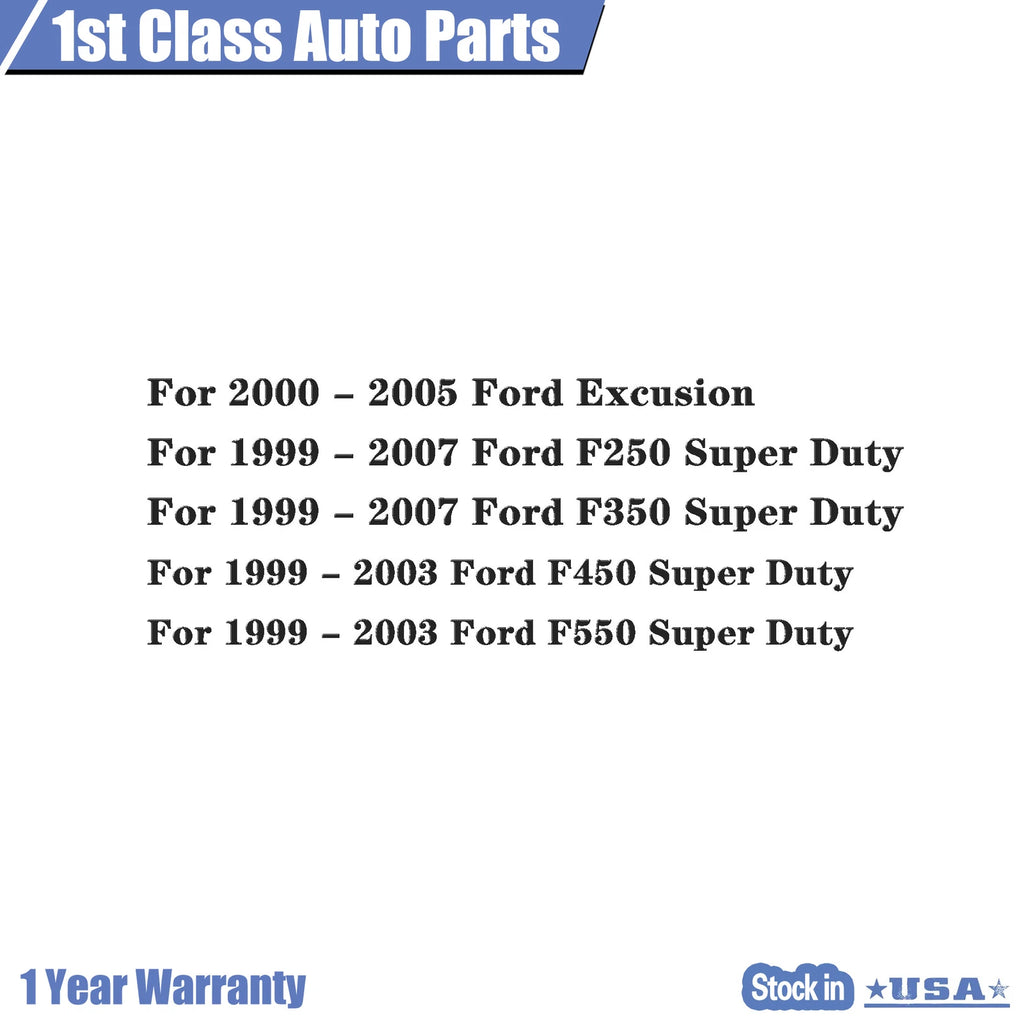 Left Towing Manual Mirror for Ford Excursion F-250 Super Duty (1999–2007)