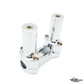 1" Handlebar Riser/Top Clamp Kit for Harley (Fits 4" Tall) - HTTMT