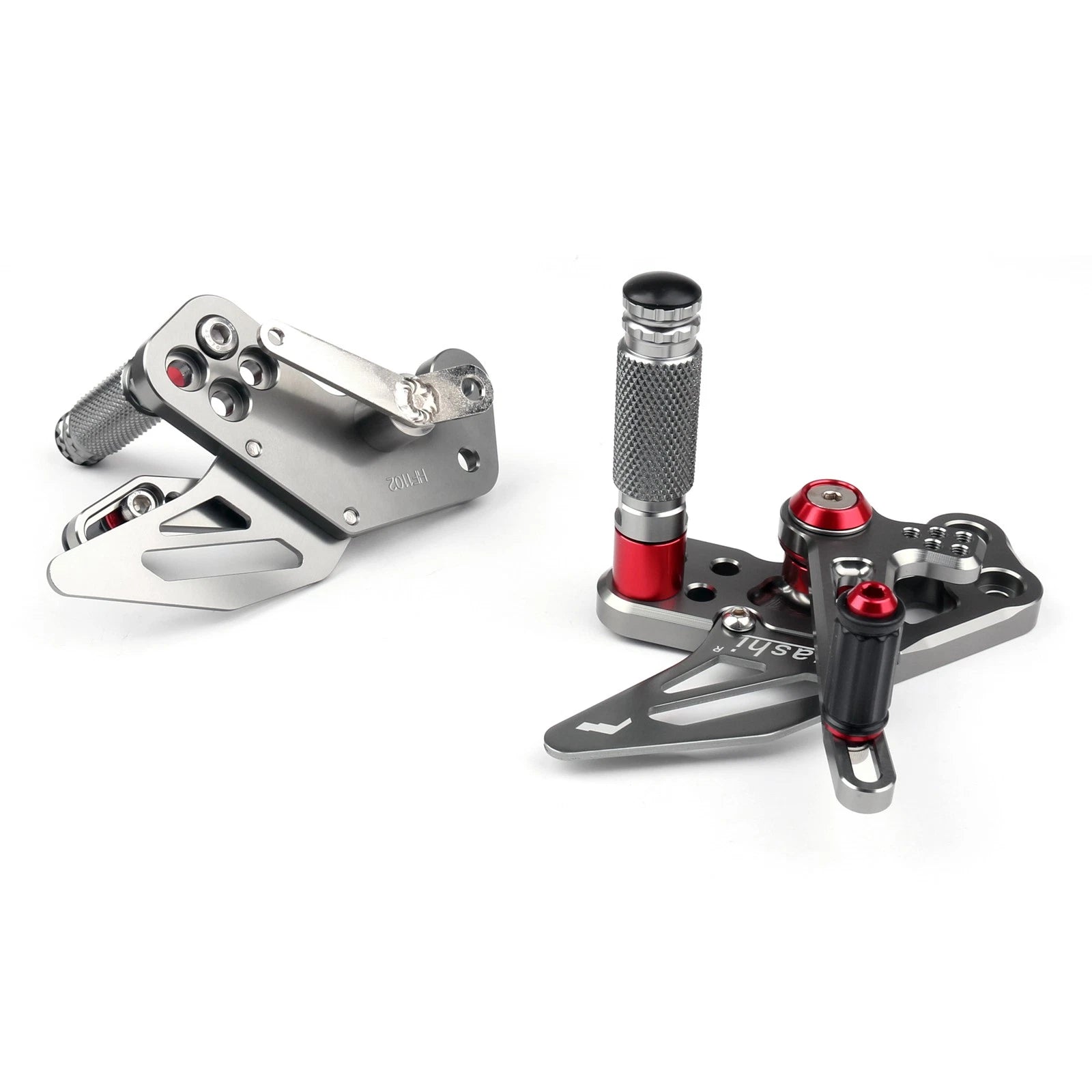 CNC Adjustable Rearsets Footrest Foot Peg for Kawasaki Z125 (2016–2019)