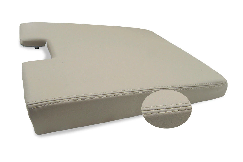Center Console Armrest Vinyl Cover for Chevy Silverado Suburban (2007–2013) Beige