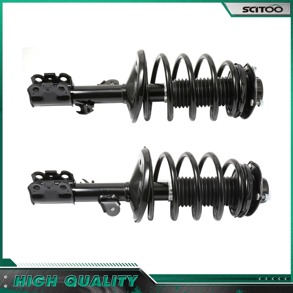 Set of 2 Front Shocks Struts & Coil Springs for Toyota Sienna (1998–2003)