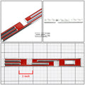 Chrome/Red Emblem Badge for SBC 350 (5.7)
