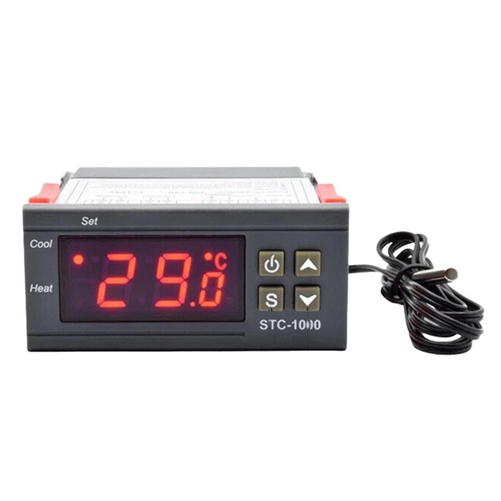 LCD Display Thermostat for STC1000 (12V, 24V, 110V, 220V)