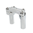 Chrome 3.5" Handlebar Riser & Top Clamp for Harley Dyna, Road Glide (2006-2023)