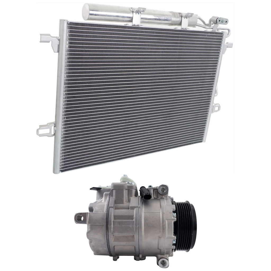 A/C Compressor with Clutch for Mercedes-Benz S Class E CLS