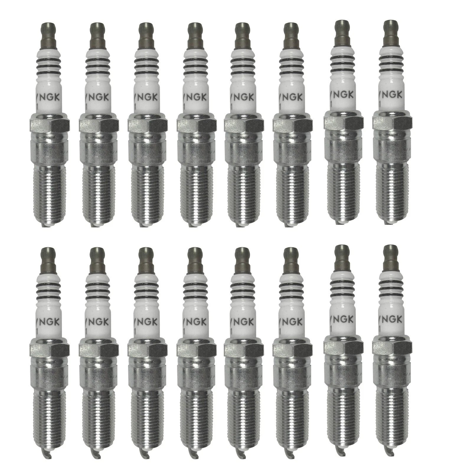 NGK Iridium IX Spark Plug Set (16 Pieces) for (Gap 0.052")