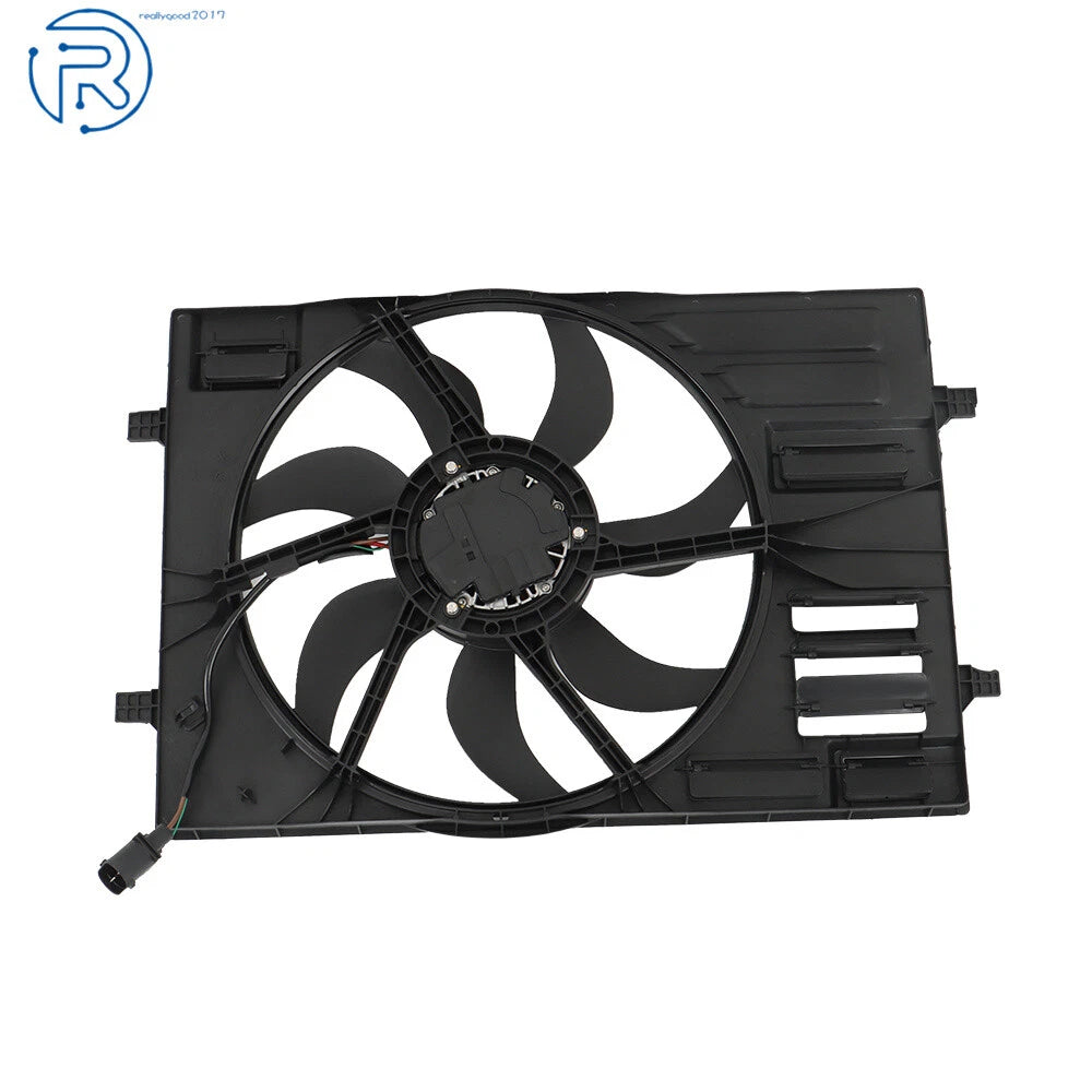 Radiator Cooling Fan Assembly for VW Golf GTI Audi A3 