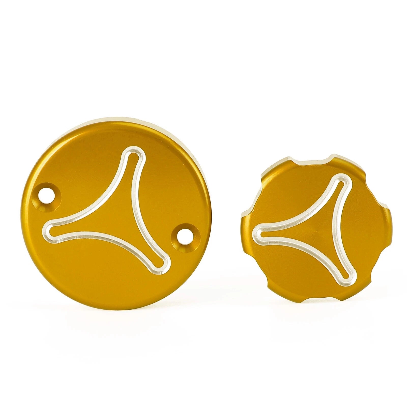 Brake & Clutch Cap Kit - Gold for Ducati Streetfighter V2 V4 Hyper 950 1100 SP