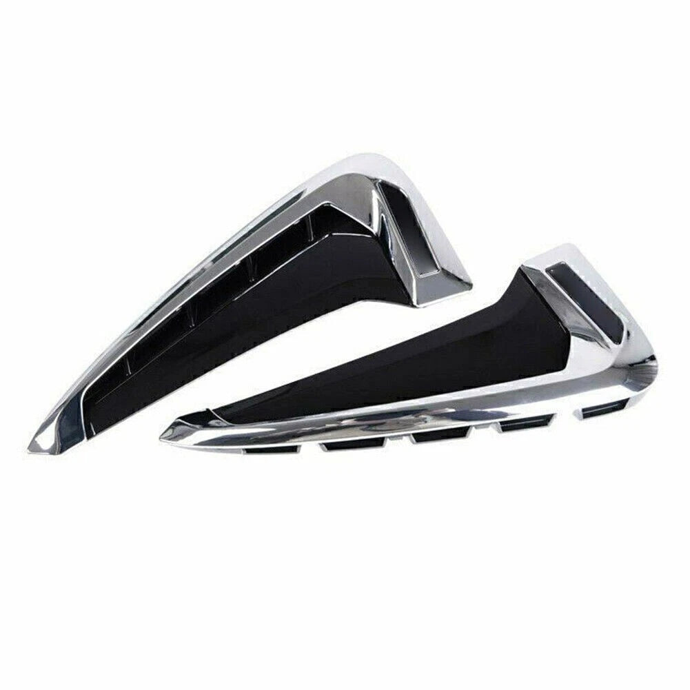 Chrome Side Marker Fender Air Wing Vent Trim for BMW F15 X5 (2014–2023)