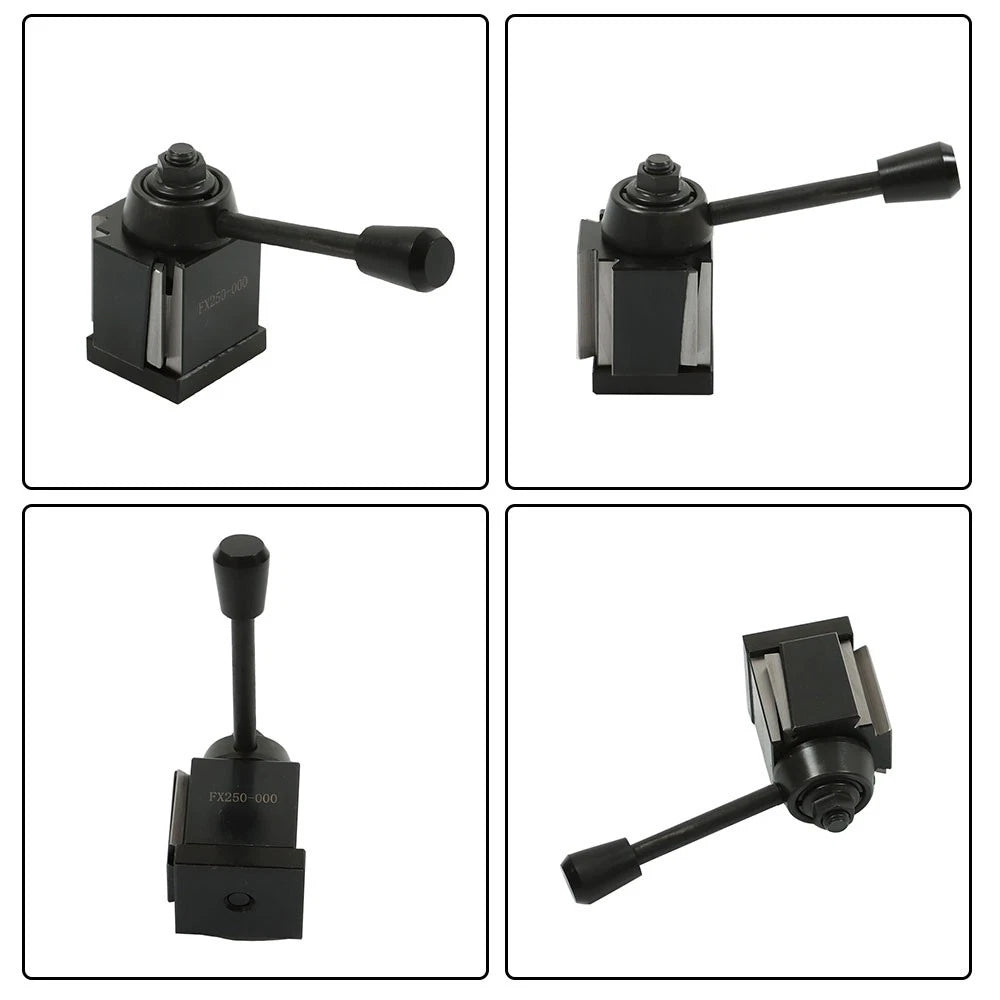 3X Wedge Type Quick Change Tool Post Holder OXA 250-000 for Lathe Up to 8"