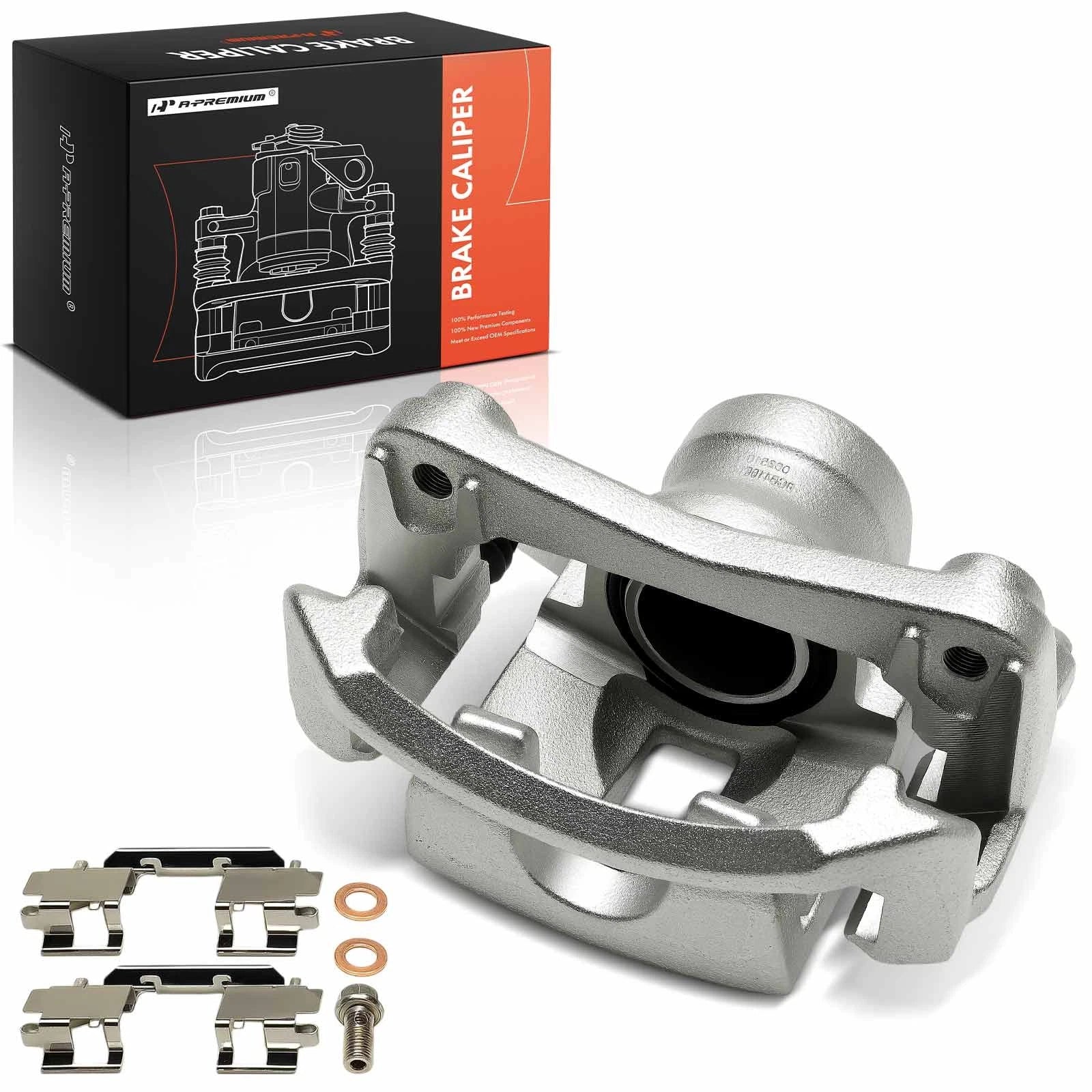 Front Right Brake Caliper with Bracket for Nissan Kicks (2021–2023)