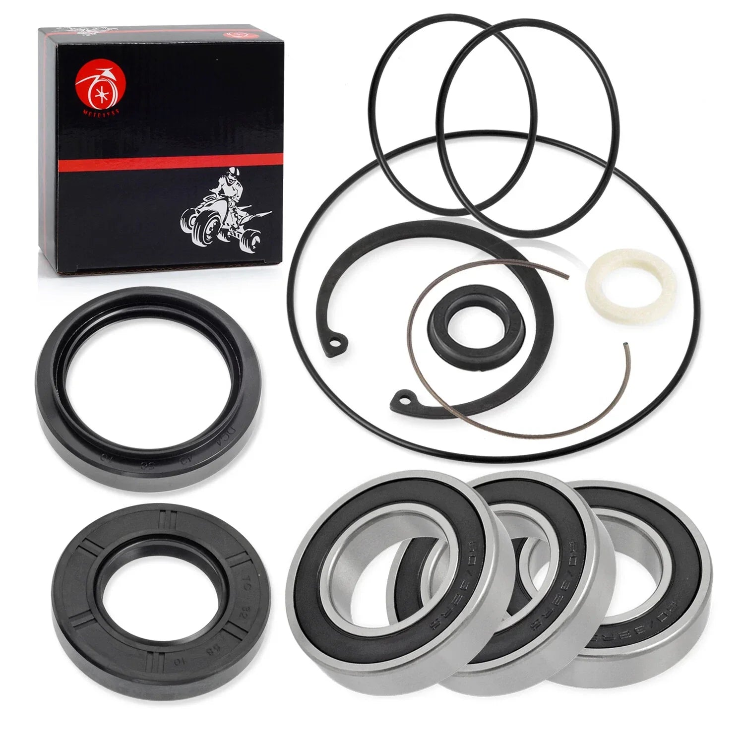 Rear Axle Wheel Bearing Seal for Honda Sportrax 250 TRX250EX 2x4 (2001–2008)