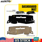 Dashboard Cover for GMC Sierra 1500 2500HD 3500HD (2007–2013) Black Gray