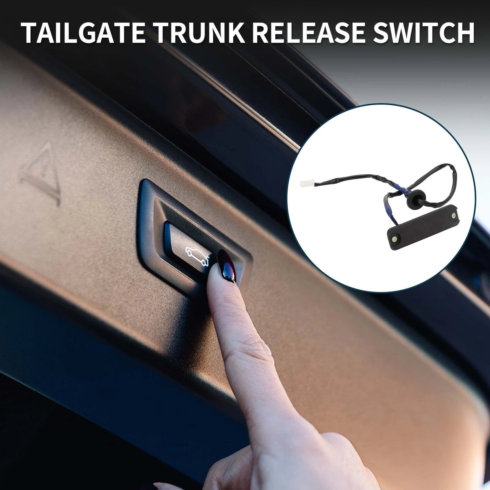 Tailgate Trunk Release Switch for Toyota Corolla (2009–2013) No. 8484012050