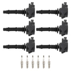 6X Ignition Coil + 6X Spark Plug for Dodge Sprinter 2500 3500 V6 3.5L (2007–2008)