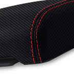 Console Armrest Cover for Chevrolet Colorado (1995–2005) Carbon Red Stitch