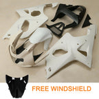 Injection Unpainted ABS Fairing Bodywork Kit for Suzuki GSXR1000 (2000–2002)