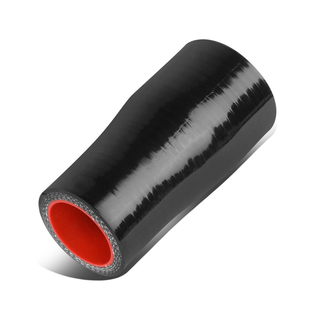 1"-1.25" 3-Ply Turbo Intake High Temp Silicone Reducer Hose Red/Black