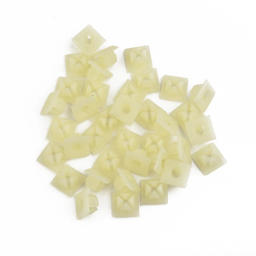 50PCS Bumper License Plate Nut Bracket Clips for Universal Fit