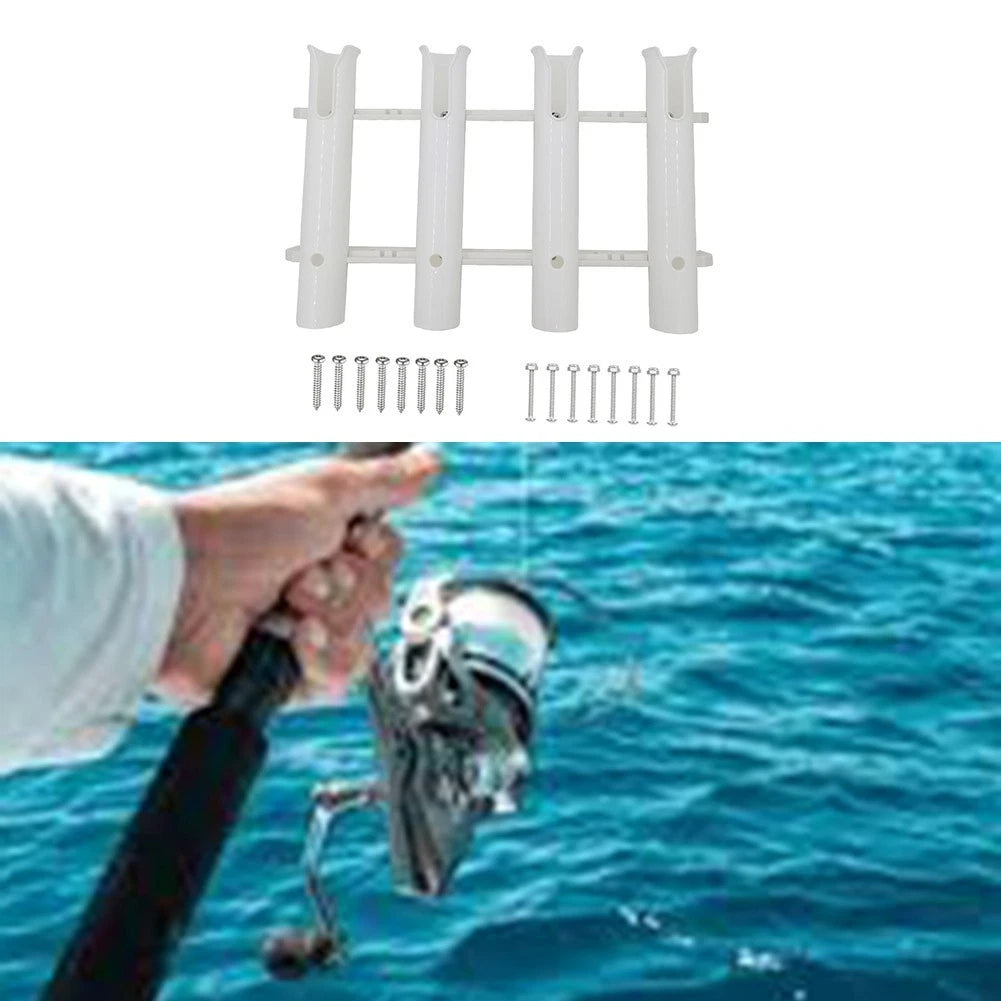4-Tube Rod Holder for Boat Kayak Yacht Trailer (Marine Use)