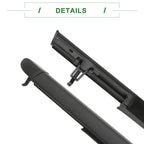 4 x Weatherstrip Window Seal for Honda Fit (2015-2020) Black