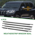 Set of 4 Weatherstrip Window Seal No.7572160080/7571160080 for Lexus GX470 (2003–2009)