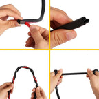 10M L-Shape Door Rubber Seal Strip for Universal Vehicles