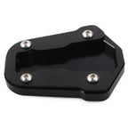 Black Side Kickstand Pad for Honda CRF300L CRF300 Rally (2021-2024)