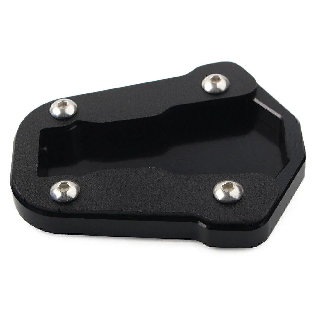 Black Side Kickstand Pad for Honda CRF300L CRF300 Rally (2021-2024)