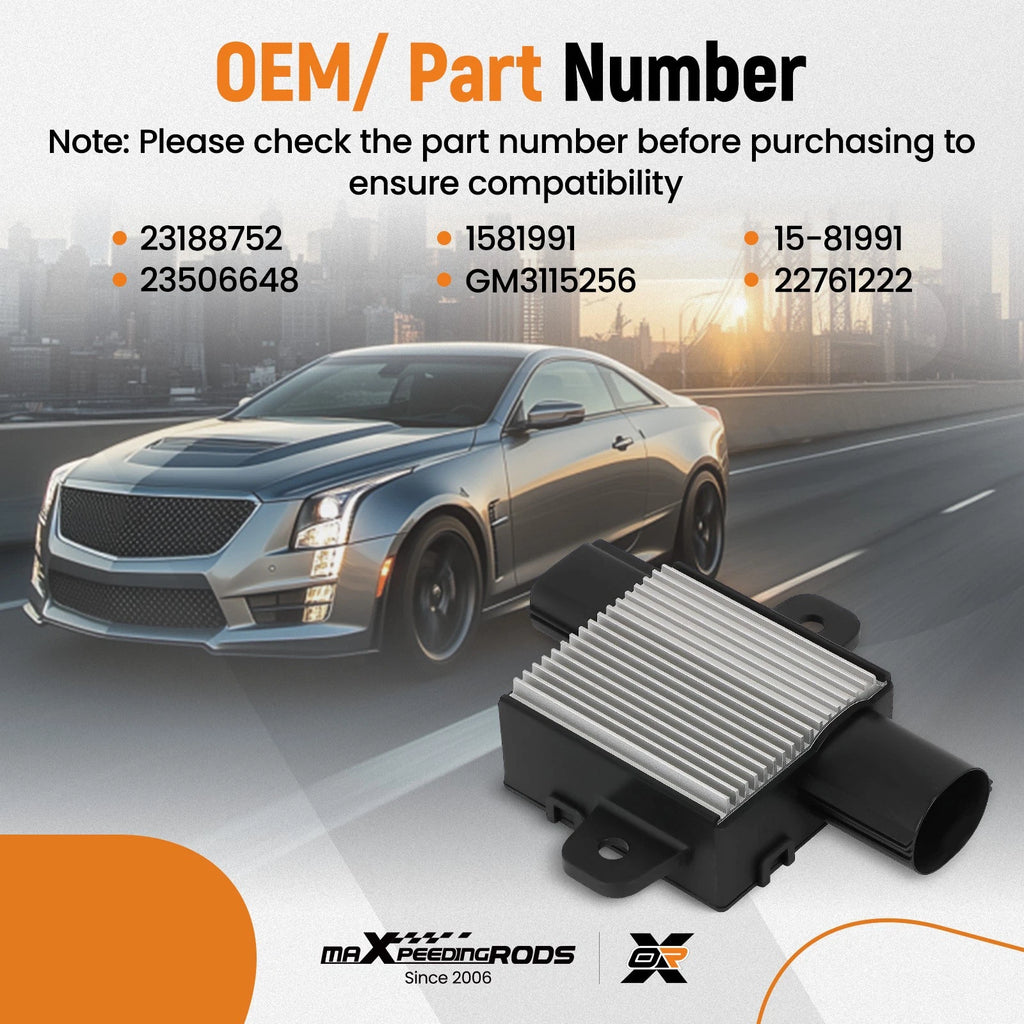 Cooling Module System for Cadillac ATS CTS Chevrolet Camaro (2016-2019)