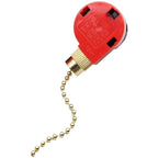 Ceiling Fan Control Pull Chain Switch UL Approved 3A 250VAC Bronze