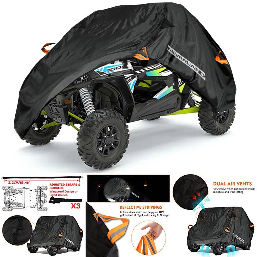 Rain Cover for Polaris RZR XP 900 1000 XP Turbo EPS (2011–2020)