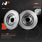 Front Disc Brake Rotors for Hyundai Elantra, Kona, Veloster, Venue, Kia Forte, Soul (2011–2023)
