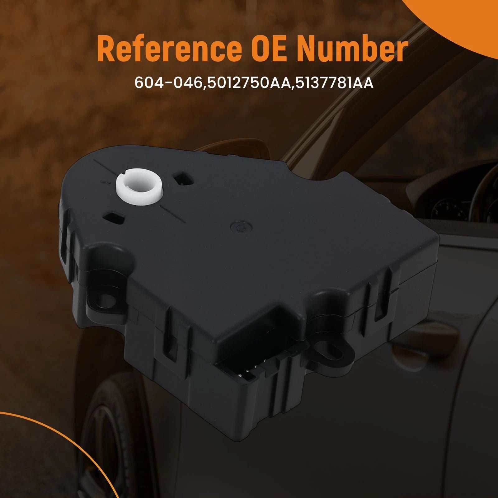 HVAC Blend Air Door Actuator for Jeep Grand Cherokee (1999–2004) 5137781AA 604-046
