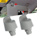 2X Sun Visor Retainer Clip Hook for Nissan Rogue Murano Pathfinder Altima