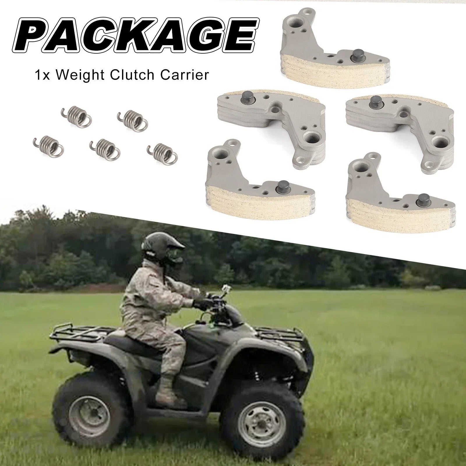 Wet Clutch Centrifugal Carrier Shoes 2x4 for Suzuki Eiger