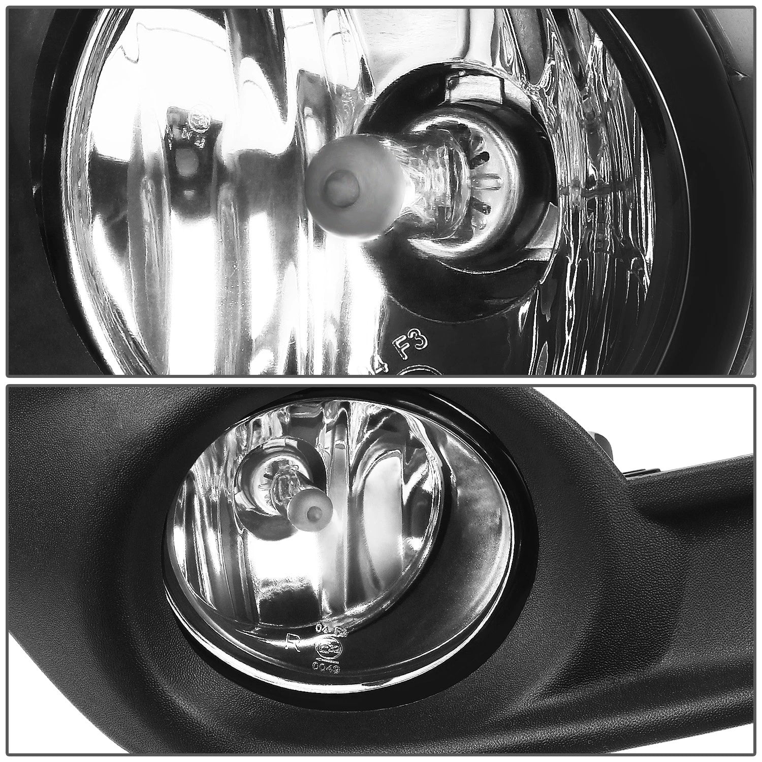 Fog Light Lamp Set for Nissan Altima Sedan (2013–2015) OE Style Clear Lens