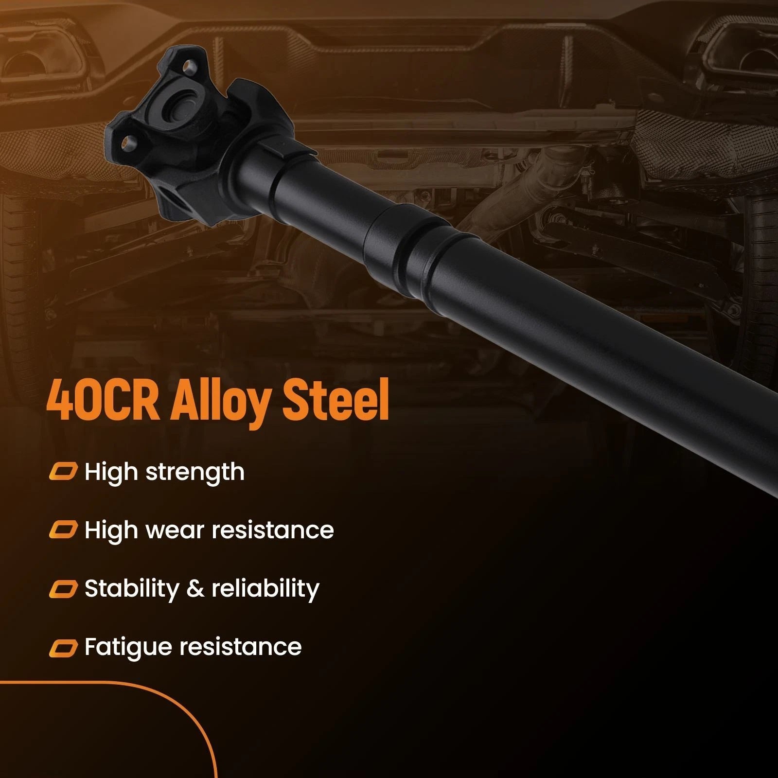 Front Driveshaft Prop Shaft Assembly for Toyota Tacoma 4WD (2005–2010)