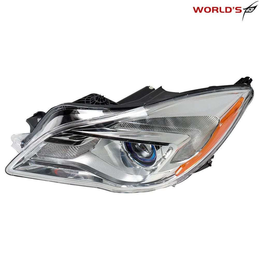 Headlight for Buick Regal (2014–2017) Projector Halogen Chrome Housing Left