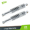 2X Chrome Rear Shock Absorbers for Harley FXR Sportster XL883 1200 (1972–2019)