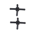 Set of 2 Cooling Hose Connectors for Jetta Golf Touran S3 (6Q0121619)