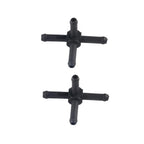Set of 2 Cooling Hose Connectors for Jetta Golf Touran S3 (6Q0121619)
