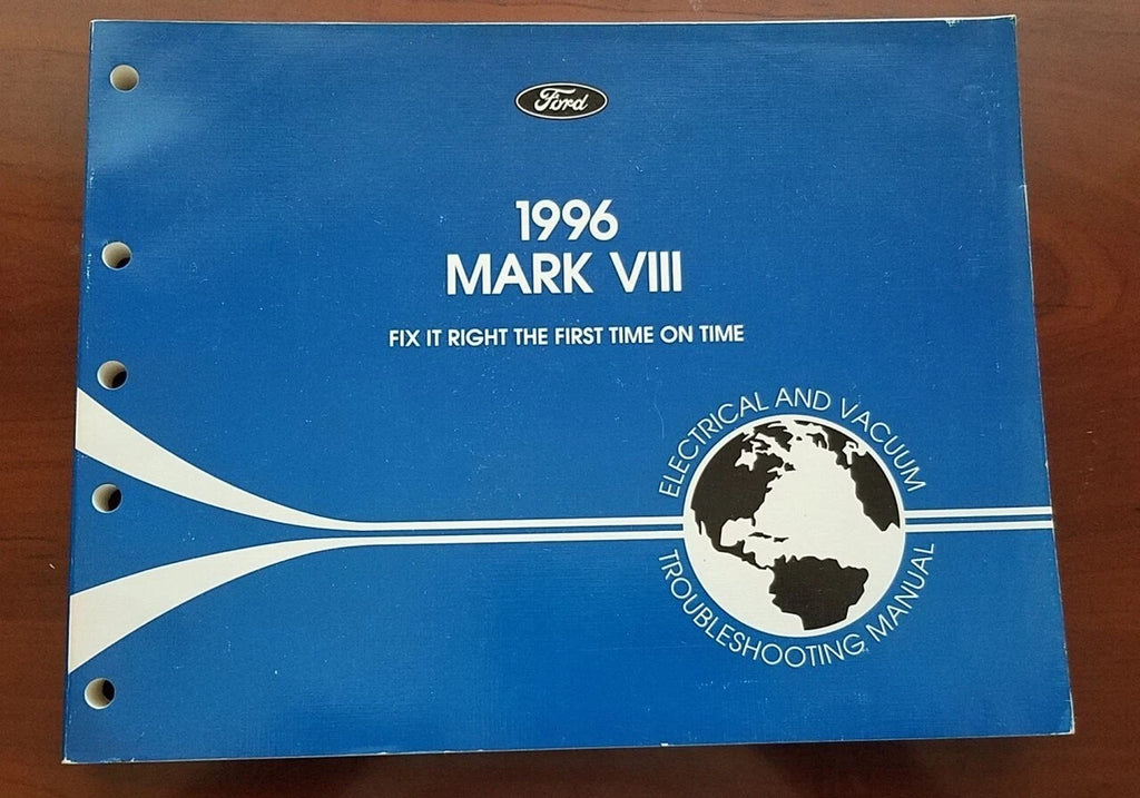Electrical Vacuum Manual EVTM for Lincoln Mark VIII (1996) FPS-12120-96