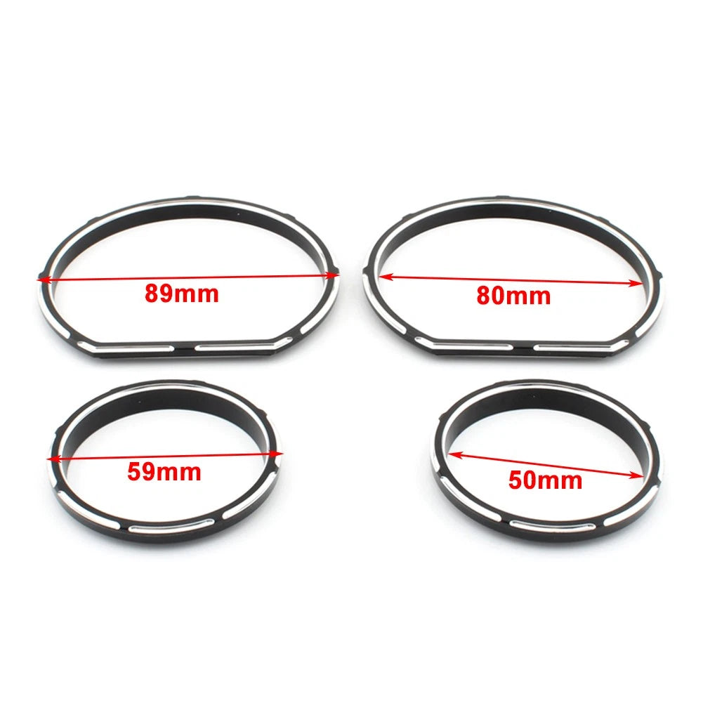 Instrument Board Gauge Bezel Kit for Harley Touring Electra Street Glide (2014–2023)