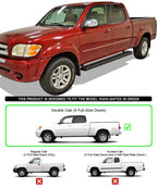iBoard Stainless Steel Running Boards for Toyota Tundra (2004–2006)